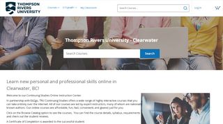 
                            8. Thompson Rivers University - Clearwater - Ed2Go