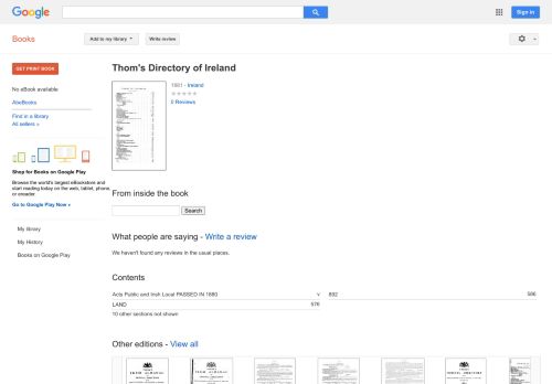 
                            11. Thom's Directory of Ireland