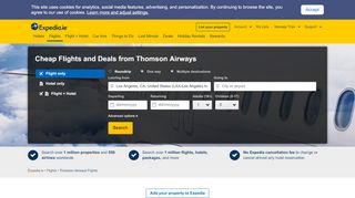 
                            7. Thomson Airways Flights - Your Guide to Cheap Flights & Deals From ...