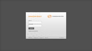 
                            11. Thomson Reuters DataScope Select Sign In