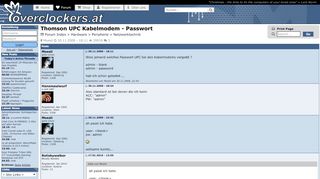 
                            9. Thomson UPC Kabelmodem - Passwort - Forum - overclockers.at