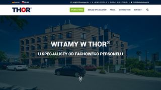 
                            7. THOR – firma specjalizująca się w dostarczaniu fachowego personelu