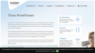 
                            1. Thorn PrivatFinans