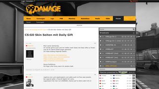 
                            1. Thread: CS:GO Skin Seiten mit Daily Gift « 99Damage.de - CS:GO