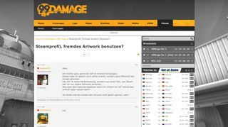 
                            10. Thread: Steamprofil, fremdes Artwork benutzen? « 99Damage.de - CS:GO