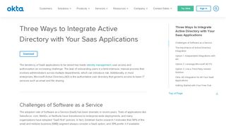 
                            4. Three Ways to Integrate Active Directory with Your Saas Applications ...