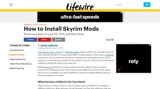 
                            11. Three Ways to Mod Skyrim on Xbox One, PS4, and Steam - Lifewire