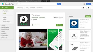 
                            9. Threema – Apps bei Google Play