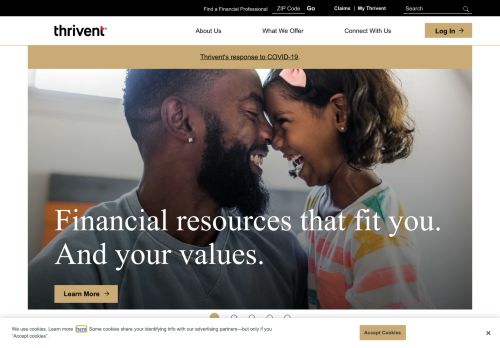 
                            2. Thrivent | Be Wise with Money | Financial Guidance