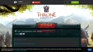 
                            3. Throne: Kingdom at War Community | Archive | Game login - Plarium