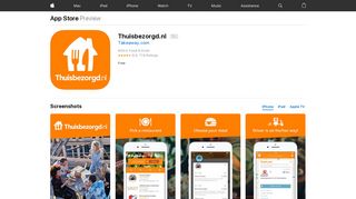 
                            10. Thuisbezorgd.nl on the App Store - iTunes - Apple