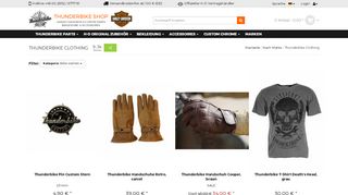 
                            5. Thunderbike Clothing Bekleidung online kaufen - Thunderbike Shop