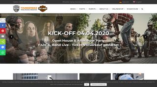 
                            2. Thunderbike Harley-Davidson | Custombikes, Zubehör & Online Shop