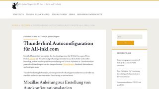 
                            9. Thunderbird Autoconfiguration für All-inkl.com — julian-wagner.org