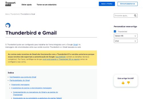 
                            10. Thunderbird e Gmail | Ajuda do Thunderbird - Mozilla Support