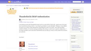 
                            9. Thunderbird & IMAP Authentication | X-notifier