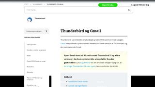 
                            13. Thunderbird og Gmail | Thunderbird Hjælp - Mozilla Support