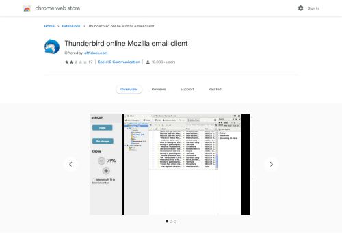 
                            6. Thunderbird online Mozilla email client - Google Chrome