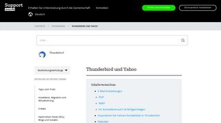 
                            9. Thunderbird und Yahoo | Hilfe zu Thunderbird - Mozilla Support