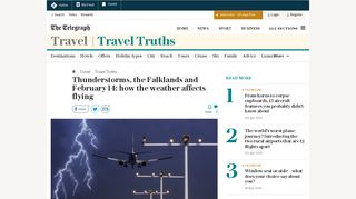 
                            12. Thunderstorms, the Falklands and February 14: how the weather ...