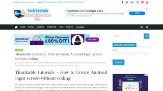 
                            13. Thunkable tutorials - How to Create Android login screen without coding