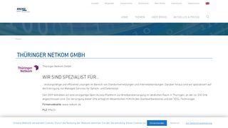 
                            12. Thüringer Netkom GmbH - BREKO