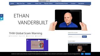 
                            12. THW Global Scam Warning - Ethan Vanderbuilt