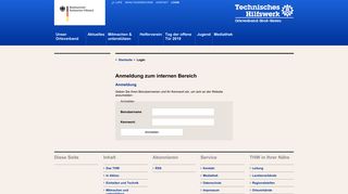 
                            7. THW OV Groß-Gerau: LogIn