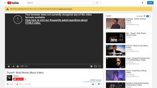 
                            12. Thyself - Birds/Words (Music Video) - YouTube