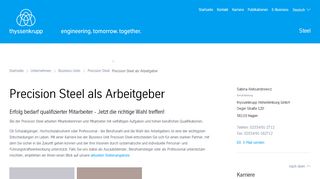 
                            10. thyssenkrupp Hohenlimburg GmbH als Arbeitgeber > thyssenkrupp ...