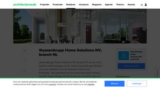 
                            11. thyssenkrupp Home Solutions NV, branch NL - architectenweb.nl