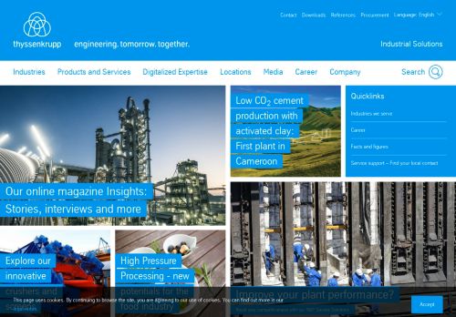 
                            9. thyssenkrupp Industrial Solutions