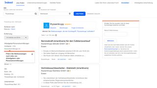 
                            12. Thyssenkrupp Jobs in Oberhausen - Februar 2019 | Indeed.com