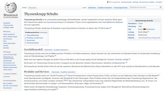 
                            5. Thyssenkrupp Schulte – Wikipedia