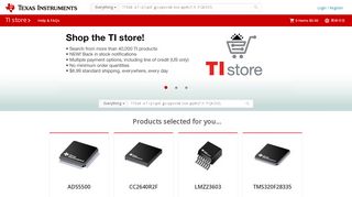 
                            2. TI store | Homepage