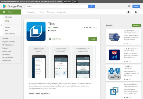 
                            10. TIAA - Apps on Google Play