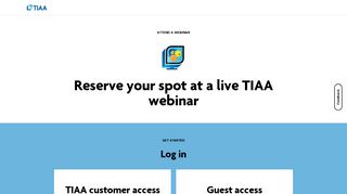 
                            12. TIAA Landing - TIAA Financial Services