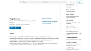 
                            11. Tiago Saraiva - Business Excellence - Europ Assistance | LinkedIn