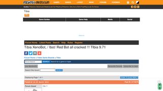 
                            12. Tibia XenoBot, / Ibot/ Red Bot all cracked !!! TIbia 9.71 | Tibia ...