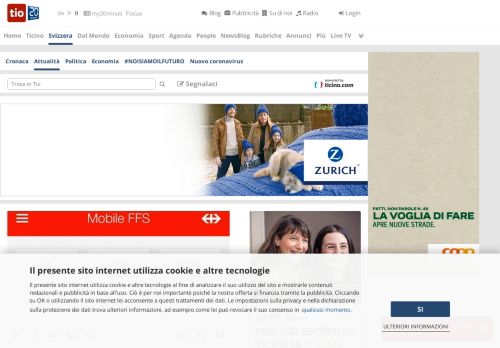 
                            5. Ticinonline - Un unico login per FFS e La Posta - Tio.ch