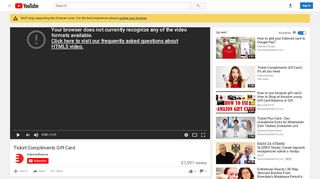
                            7. Ticket Compliments Gift Card - YouTube