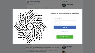 
                            11. Ticket information You can get your... - Ozora Festival official | Facebook