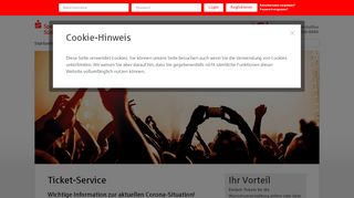 
                            11. Ticket-Service - Sparkasse Südholstein