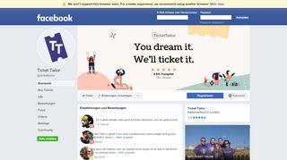 
                            8. Ticket Tailor - Startseite | Facebook