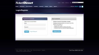 
                            1. TicketDirect - Log On
