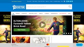 
                            9. Ticketek Australia | Official Tickets for Sport, Concerts, Theatre, Arts ...