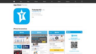 
                            12. Ticketek NZ on the App Store - iTunes - Apple