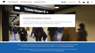 
                            4. Ticketinformationen - Elbphilharmonie