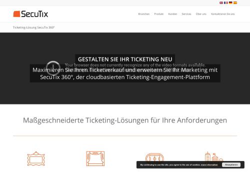 
                            3. Ticketing-Lösung SecuTix 360°