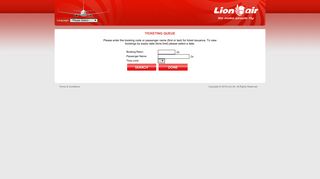 
                            2. Ticketing Queue - Lion air